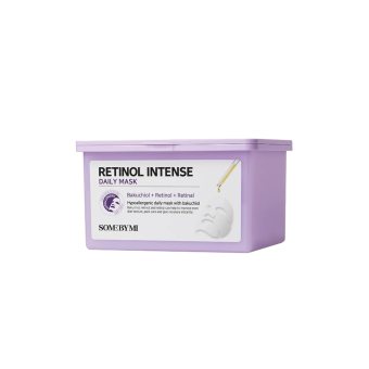 SOME BY MI lakštinės veido kaukės RETINOL INTENSE DAILY MASK, 30 vnt