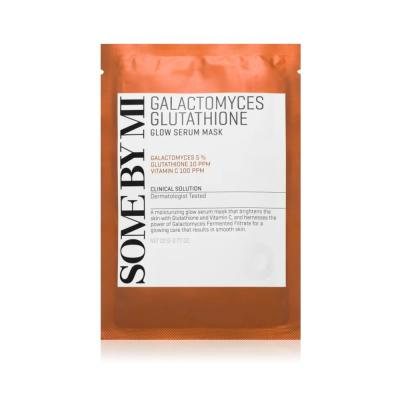SOME BY MI veido kaukė GALACTOMYCES GLUTATHIONE GLOW SERUM MASK, 22 g