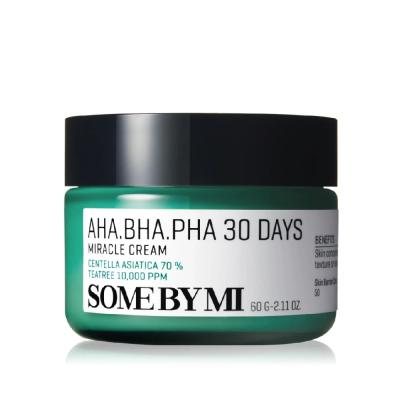 SOME BY MI veido kremas AHA-BHA-PHA 30 DAYS MIRACLE CREAM, 60 g