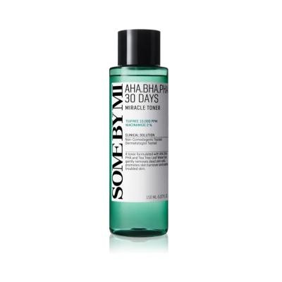 SOME BY MI veido tonikas AHA-BHA-PHA 30 DAYS MIRACLE TONER, 150 ml