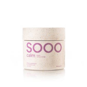 SOOO calm: Reishi ekstraktas 15-18:1, 90 Kapsulės