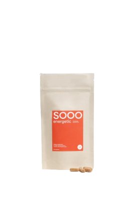 SOOO energetic: Cordyceps extract 6-8:1 papildymas 350 mg, N90