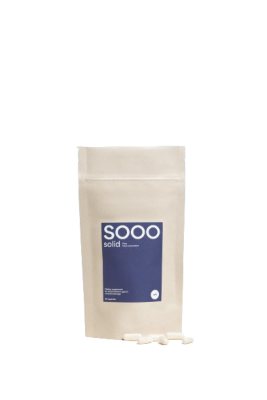 SOOO solid: 99.42% PURITY Trans-Resveratrol papildymas 350 mg, N90