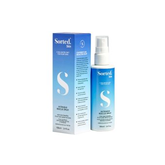SORTED SKIN Intensyvaus poveikio purškiklis niežtinčiai odai, 100 ml