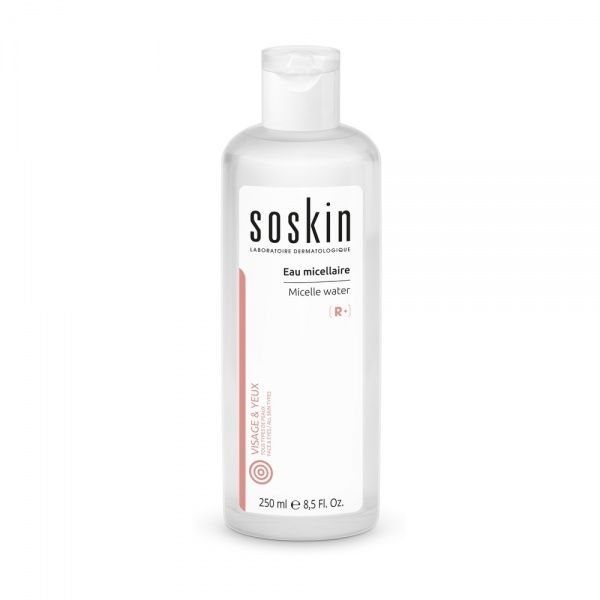 SOSKIN micelinis vanduo R+, 250 ml