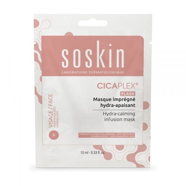 SOSKIN veido kaukė CICAPLEX HYDRA-CALMING, 10 ml