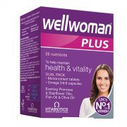 Specializuoti papildai moterims WELLWOMAN PLUS, /tab., 56 kaps.