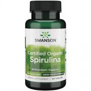 Spirulina SWANSON,180 kapsulių (Ekologiška JAV)