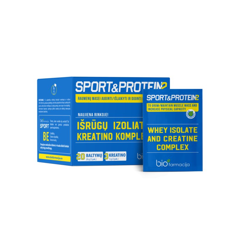 SPORT & PROTEIN2 milt. pak. N28