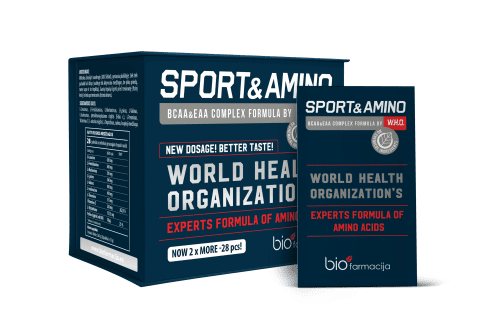 SPORT&AMINO W.H.O milteliai N14