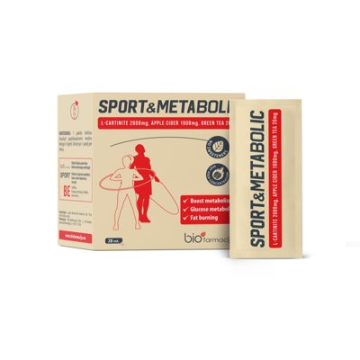SPORT&METABOLIC, milteliai, 28 paketėliai