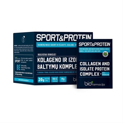 SPORT&PROTEIN, milteliai, 28 paketėliai