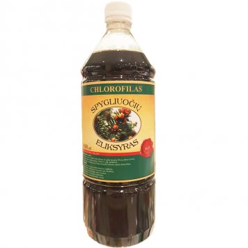 SPYGLIUOČIŲ Eliksyras (CHLOROFILAI) (plastiko taroje), 1000 ml
