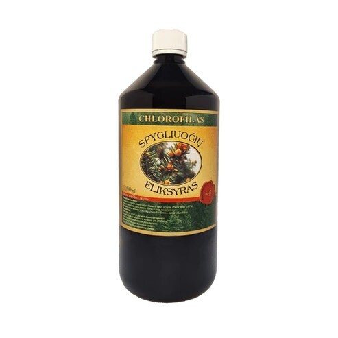 Spygliuočių eliksyras - skystas chlorofilas, 1000 ml