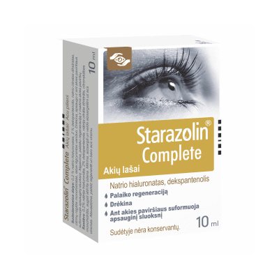 Starazolin Complete akių lašai, 10 ml