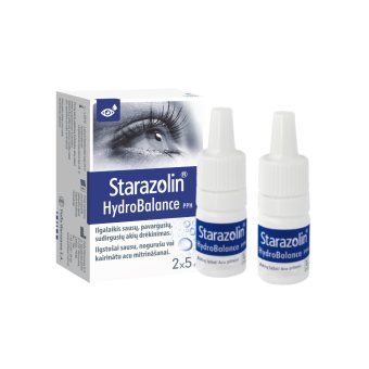 Starazolin HydroBalance PPH drėkinamieji akių lašai, N2, 5 ml