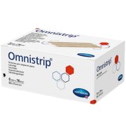 Sterili, žaizdą užverianti juostelė OMNISTRIP, 3 vnt., 6 x 76 mm