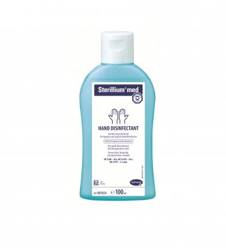 STERILLIUM MED rankų higieninei ir chirurginei dezinfekcijai, skystis, 100 ml