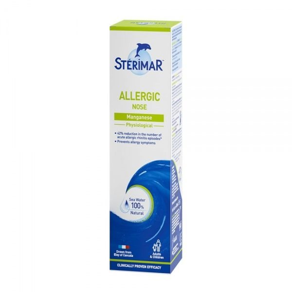 STERIMAR jūros vanduo ALLERGIC NOSE, 50 ml