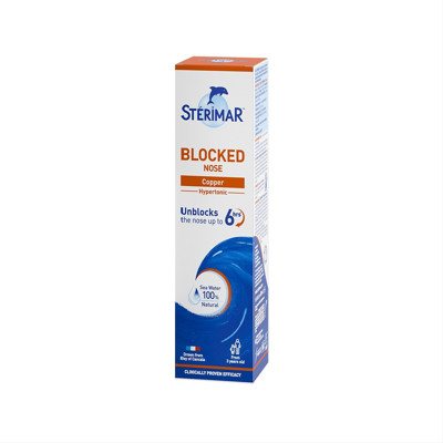 STERIMAR, užsikimšusiai nosiai, 50 ml