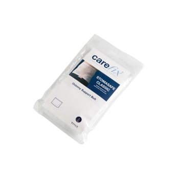STOMASAFE diržas-juosta stomos rinktuvui CLASSIC, S dydis, 80–, balta spalva, 1 vnt., 100 cm