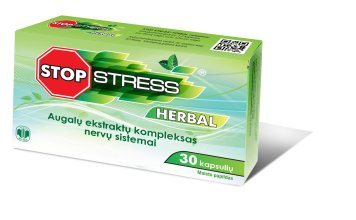 STOP STRESS® HERBAL kapsulės N30