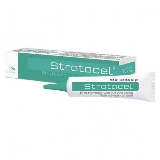 Stratacel - Pažangus tvarstis po procedūrų su daliniu odos pažeidimu, 10 g