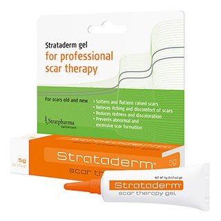 Strataderm - Randų terapijos gelis, 10 g
