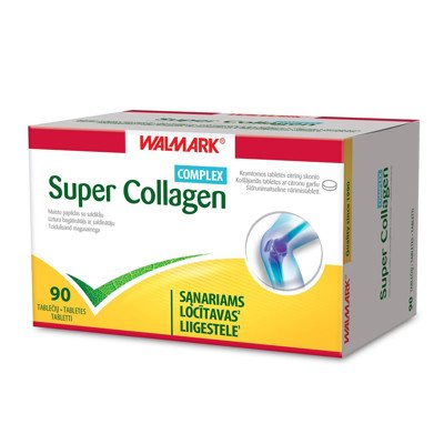 SUPER COLLAGEN COMPLEX, 90 tablečių