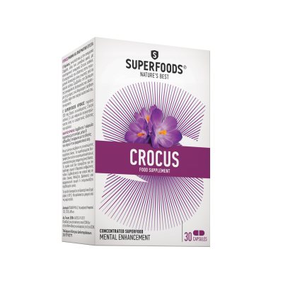 SUPERFOODS Crocus kapsulės N30
