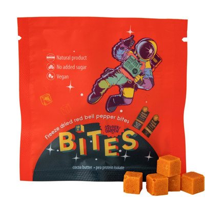 SUPERGARDEN BITES iofilizuoti užkandžiai su paprikomis, 10 g