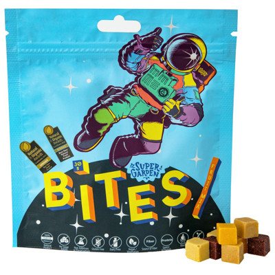 SUPERGARDEN BITES liofilizuotas užkandis su vaisiais, 10 g