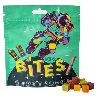 SUPERGARDEN BITES liofilizuoti daržovių užkandžiai, 10 g
