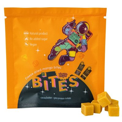 SUPERGARDEN BITES liofilizuoti užkandžiai su mango, 10 g
