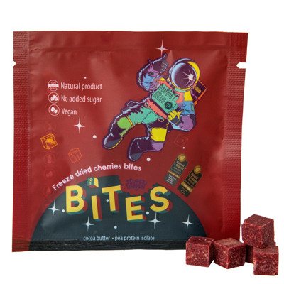 SUPERGARDEN BITES liofilizuoti užkandžiai su vyšniomis, 10 g