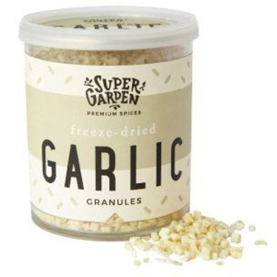 SUPERGARDEN, česnako granulės, džiovintos šaltyje, M, 60 g