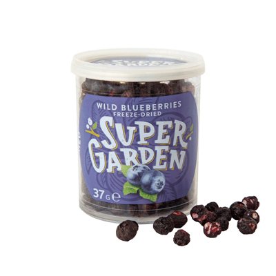 SUPERGARDEN, mėlynės, džiovintos šaltyje, 37 g