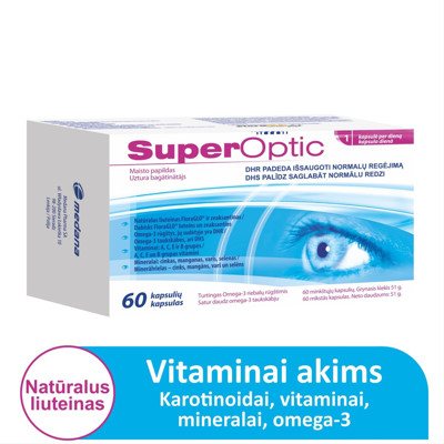 SUPEROPTIC, 60 kapsulių