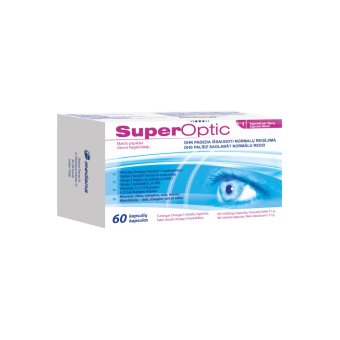 SUPEROPTIC, 60 minkštų kapsulių