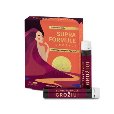 SUPRA FORMULE GROŽIUI, 14 buteliukų, 25 ml
