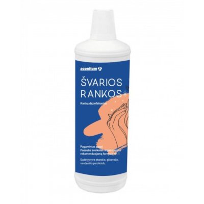 "Švarios rankos" dezinfekcinis skystis rankoms, 1 l