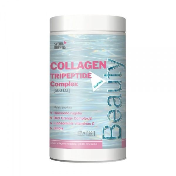 SVEIKA KRYPTIS maisto papildas COLLAGEN TRIPEPTIDE COMPLEX, 521 g