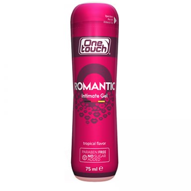 Švelnus intymus gelis/lubrikantas ONE TOUCH Romantic, 75 ml