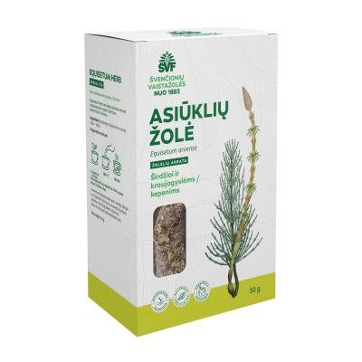 ŠVENČIONIŲ VAISTAŽOLĖS ASIŪKLIŲ ŽOLĖ, žolelių arbata, 50 g