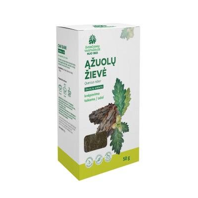 ŠVENČIONIŲ VAISTAŽOLĖS ĄŽUOLŲ ŽIEVĖ, žolelių arbata, 50 g