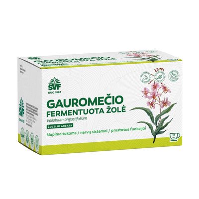 ŠVENČIONIŲ VAISTAŽOLĖS GAUROMEČIO fermentuota žolė, x 20, 2 g
