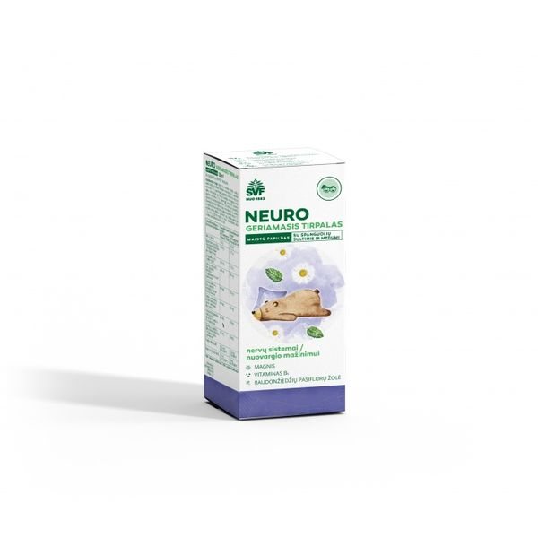 ŠVENČIONIŲ VAISTAŽOLĖS maisto papildas NEURO, 120 ml