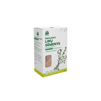 ŠVENČIONIŲ VAISTAŽOLĖS, MALTI LINŲ SĖMENYS virškinimui, 250 g