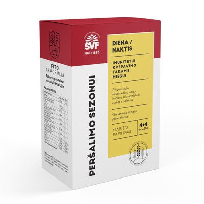 ŠVENČIONIŲ VAISTAŽOLĖS PERŠALIMO SEZONUI, geriamasis tirpalas, x 8vnt., 20 ml