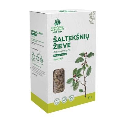 ŠVENČIONIŲ VAISTAŽOLĖS ŠALTEKŠNIŲ ŽIEVĖ, žolelių arbata, 50 g